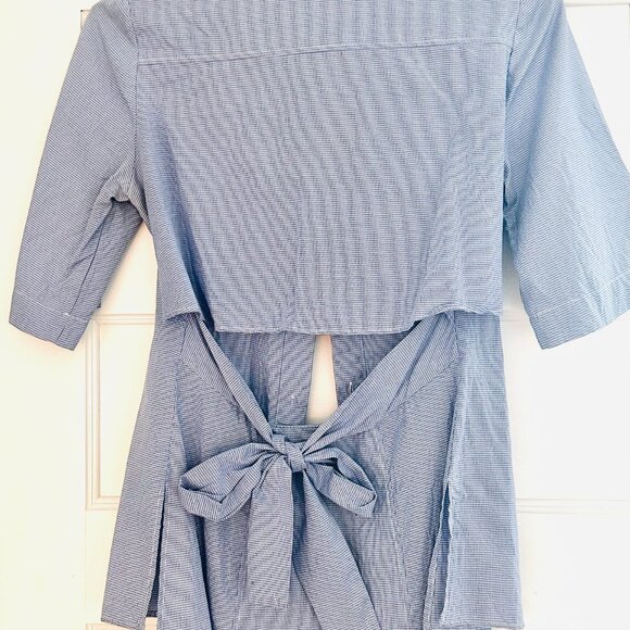 Stella McCartney Open Back Button Down Blouse Size 38 IT - Picture 7 of 11